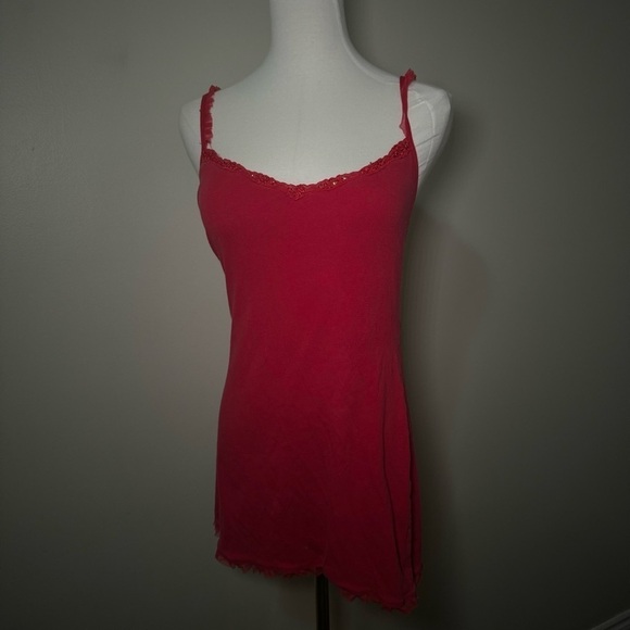 Vintage silk and satin  spandex slip dress M - Picture 2 of 7
